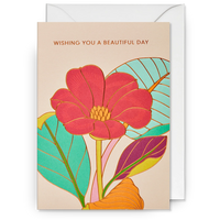 Wishing You a Beautiful Day | Hanna Werning | Greeting Card